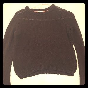 Dark great see through sweater